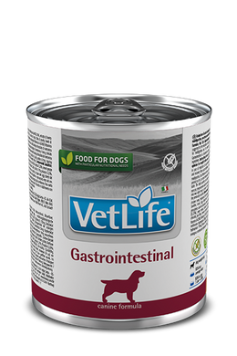 Вологий лікувальний корм для собак Farmina Vet Life Gastrointestinal дієт. харчування, при захворюванні ШКТ, 300 г PVT300002 фото