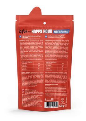 Лакомство для собак Reflex Happy Hour с ягненком, яйцами и клюквой, здоровые кости RFT-090 фото
