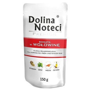Пауч Dolina Noteci Premium для собак з яловичиною DN 150 (779) фото