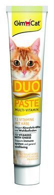 Паста для кошек GimCat DUO PASTE Multi-vitamin 12 vitamins with cheese 12 витаминов и сыр, 50 г G-421841 фото