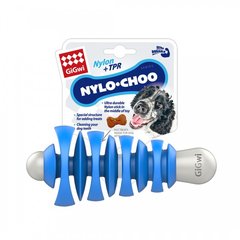 Игрушка для Собак Gigwi Nylo-Choo Диспенсер для Угощений Синий 15 cм Gigwi8285 фото