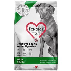 Сухой диетический корм 1st Choice Adult Digestive Health Medium and Large для собак средних и крупных пород, цена | Фото