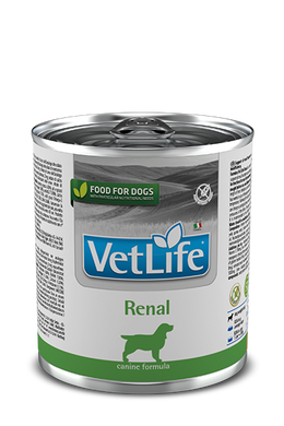 Вологий лікувальний корм для собак Farmina Vet Life Renal дієт. харчування, для підтримки функції нирок, 300 г PVT300005 фото