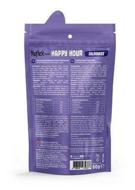 Лакомство для собак Reflex Happy Hour с ягненком и черникой, успокаивающие RFT-092 фото