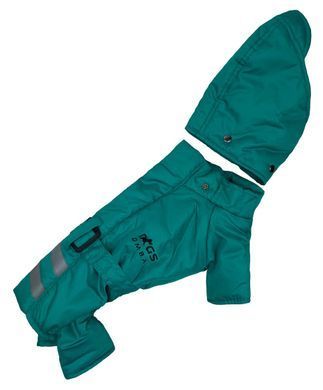 Зимовий комбінезон з поясом смарагд R-39 R-39/2 фото