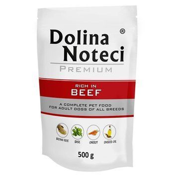 Пауч Dolina Noteci Premium для собак з яловичиною DN 500 (264) фото