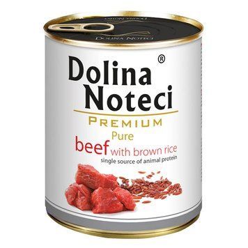Консерва Dolina Noteci Premium Pure для собак алергіків з яловичиною та корич. рисом DN 800 (601) фото