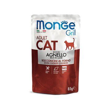 Влажный корм для кошек Monge Cat GRILL Adult ягненка Monge_70013628 фото