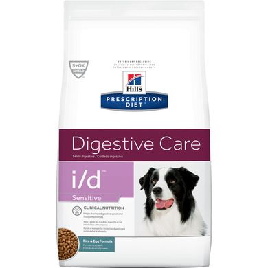 Сухой лечебный корм для собак Hill's Prescription diet i/d Sensitive с яйцом и рисом, цена | Фото