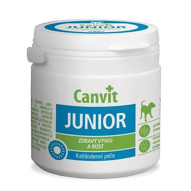 Пищевая добавка для щенков Canvit JUNIOR, 100 г, 100 шт. 80327 фото