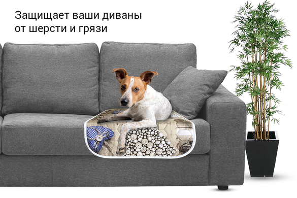 Багаторазова пелюшка для собак AquaStop арт.4, 60х60 см AquaStop22 фото