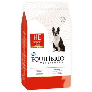 Лечебный корм Equilibrio Veterinary Dog Hepatic для собак с заболеваниями печени ЭВСГЕ2 фото