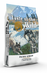 Сухой корм для щенков всех пород Taste of the Wild PACIFIC STREAM PUPPY с копченым лососем, цена | Фото
