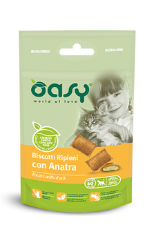 Лакомства для кошек OASY CAT TREATS Утка oasy_3017346304 фото