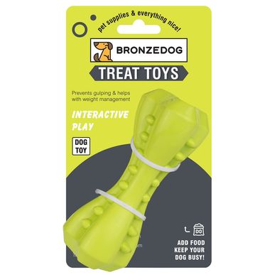 Игрушка для собак BronzeDog SMART мотивационная Кость 12 х 5 см YT93822-В фото