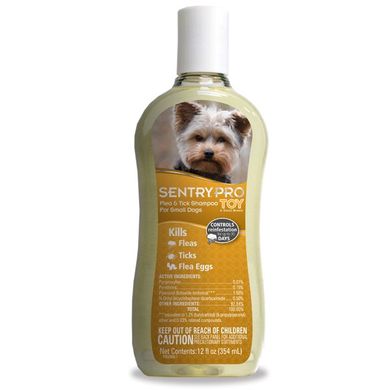 Шампунь від бліх і кліщів для собак і цуценят міні порід SENTRY Pro Toy Shampoo, 354 мл 28772 фото