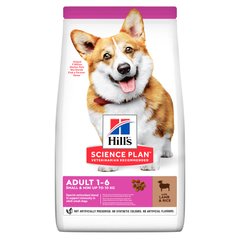 Сухой корм для собак маленьких и мини пород HILL’S SCIENCE PLAN Adult Small & Mini с ягненком и рисом, цена | Фото