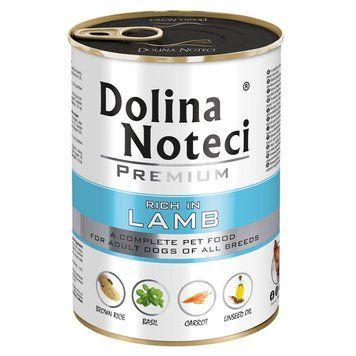 Консервований корм Dolina Noteci Premium для собак з ягнятиною DN 400 (301) фото
