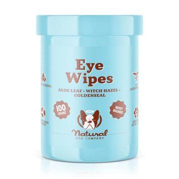 Серветки для очей Eye Wipes Natural Dog Company, 100 шт WP-EYES-100 фото