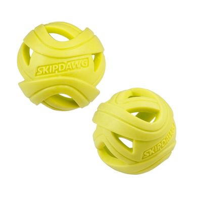 Іграшка для Собак Skipdawg Breezy Ball для Полегшення дихання TPR Набір з 2 шт 7 см SD3018 фото