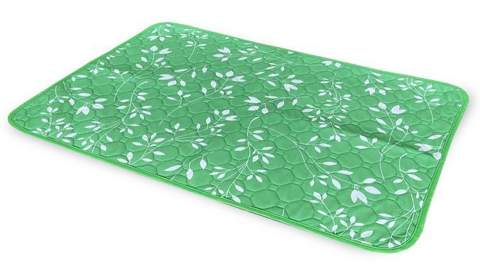 Многоразовая пеленка для собак Pelushka Green Leaf ZY-Green_40х60 см фото