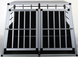 Автомобільна алюмінієва клітка-трапеція для собак на 2 двері 0448-0033 фото 2