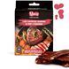 Ласощі для собак від 3-х місяців Mavsy Refined jerky GRILLED MARBLED BEEF STEAK WITH ROSEMARY стейк з мармурової яловичини на грилі з розмарином, 100 г LSRM07 фото 1