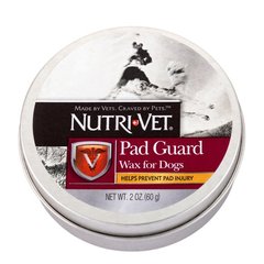 Защитный крем Nutri-Vet Pad Guard Wax для подушечек лап собак, 60 г 99945 фото