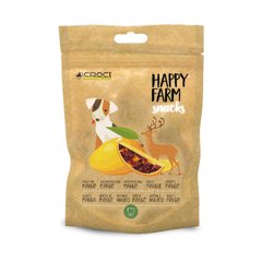 Рулетики Croci Happy Farm з олениною і манго для собак C1030659 фото