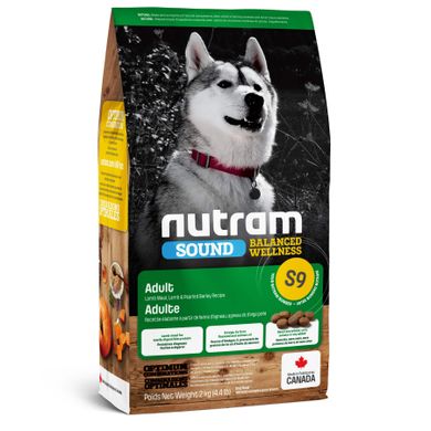 S9 Nutram Sound Balanced Wellness Lamb Adult - холистик корм для взрослых собак (ягненок/ячмень/рис) S9_(11.4kg) фото