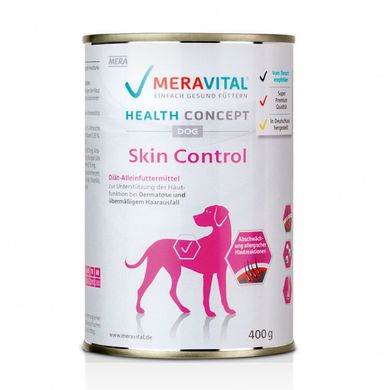 Консерви Mera Dog MVH Skin Control при дерматозах та надмірному випаданні шерсті 4025877204142 фото