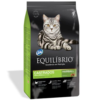 Сухой суперпремиум корм для стерилизованных кошек и кастрированных котов Equilibrio Cat Adult Neutered ЭКВСК0.5 фото