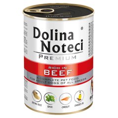 Консервований корм Dolina Noteci Premium для собак з яловичиною DN 400 (325) фото