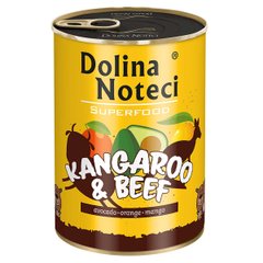 Консерва Dolina Noteci Superfood для собак с мясом кенгуру и говядины DN 400 (688) фото