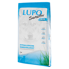 Гіпоалергенний сухий корм для малоактивних собак Lupo Sensitiv 20/8 LF-D1133 фото