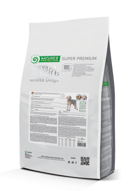 Сухий беззерновий корм для собак усіх розмірів і стадій життя Nature's Protection Superior Care White Dogs Grain Free Insect All Sizes&Life Stages з протеїном комах NPSC47600 фото