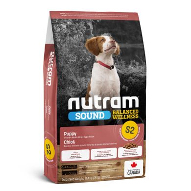 S2 Nutram Sound Balanced Wellness Puppy - холистик корм для щенков (курица) S2_(11.4kg) фото