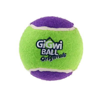 Іграшка для Собак Gigwi Ball Originals М'яч з пищалкою 3 шт 8 см Gigwi6290 фото