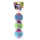 Іграшка для Собак Gigwi Ball Originals М'яч з пищалкою 3 шт 8 см Gigwi6290 фото 1