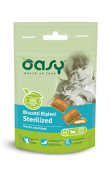 Лакомства для стерилизованных кошек OASY CAT TREATS Sterilized oasy_3017343204 фото