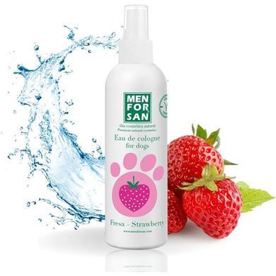 Одеколон для собак MenForSan Strawberry з ароматом полуниці 54102MFP092 фото
