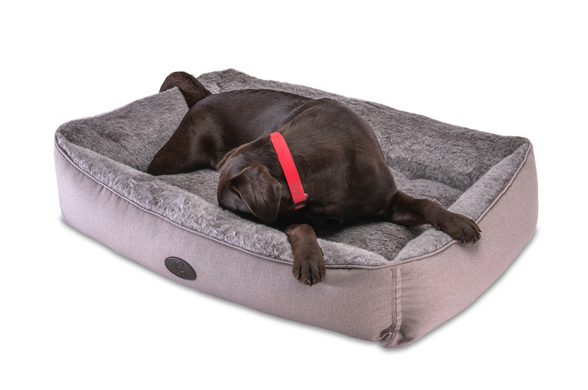 Лежак с усиленной поверхностью Harley&Cho Sofa с мехом для собак HC-3102930 фото