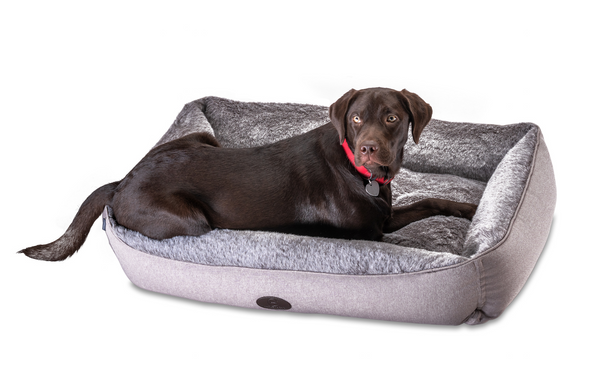 Лежак с усиленной поверхностью Harley&Cho Sofa с мехом для собак HC-3102930 фото
