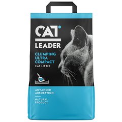 Ультра-комкующийся наполнитель CAT LEADER Ultra Clumping в кошачий туалет 801380 фото
