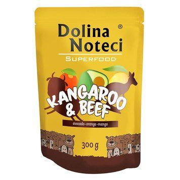 Пауч Dolina Noteci Superfood для cобак з м&rsquo;ясом кенгуру та яловичини DN 300 (524) фото