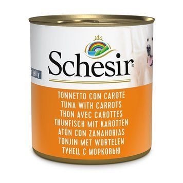 Консерви для собак Schesir Tuna With Carrots Тунець з морквою в желе 280510 фото