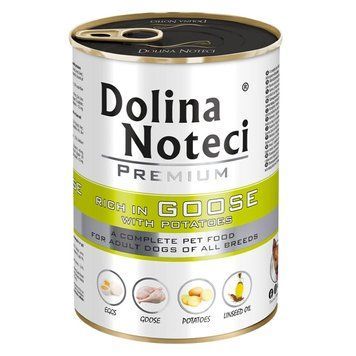 Консервований корм Dolina Noteci Premium для собак з гускою та картоплею DN 400 (786) фото