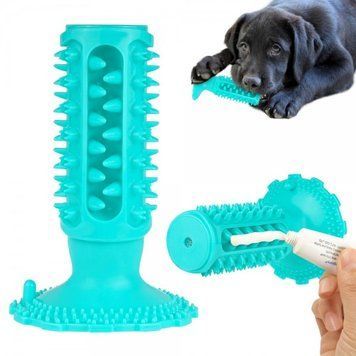 Игрушка для собак Bronzedog PetFun Dental на Присоске с Пищалкой 15 х 10 см 0114 фото