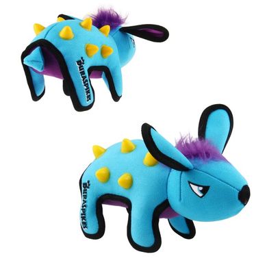 Іграшка для Собак Gigwi Duraspikes Надміцний Скунс з Гумовими Вставками Блакитний 24 см Gigwi6496 фото