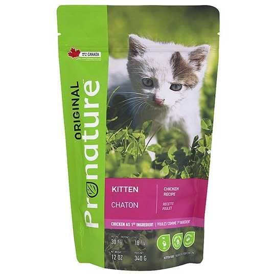 Купити Сухий корм для кошенят (курка) Pronature Original Kitten